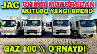 China Motors Kanpaniyasidan Mutloq Yangi Brend  JAC  Yuk Moshinalari Keltirildi Ташкент Сергелида