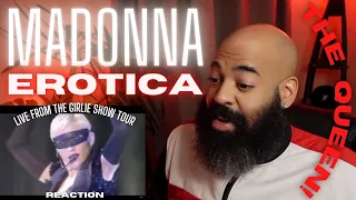 MADONNA - EROTICA (LIVE) - REACTION