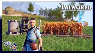 Building A Wheat Plantation & Mill | Palworld #7