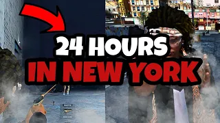 I Spent 24 Hours in New York (GTA RP)