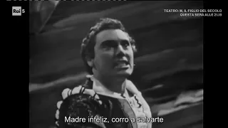 Di quella pira (Il Trovatore) - Mario del Monaco (1957) - Subtítulos en español