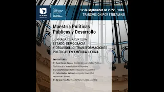 Jornada de Apertura Cohorte VII Maestría políticas públicas y desarrollo