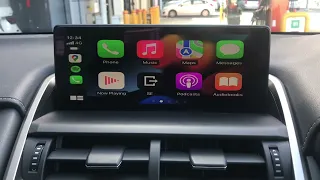Lexus NX300H Apple CarPlay and Android Auto