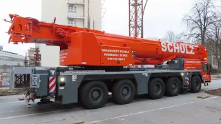 Soeren66 - LIEBHERR LTM 1230-5.1 bei der Montage eines WILBERT WT 200 e.tronic, 1. Einsatz, Teil 2