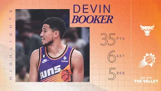 Devin Booker scores 35 points against the Chicago Bulls!