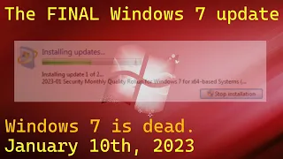 The final Windows 7 update