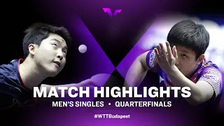 Lim Jonghoon vs Tomokazu Harimoto | MS | WTT Champions European Summer Series 2022 (QF)