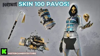 FORTNITE Lote AS DORADA Barato 900 Pavos SKIN 100 vBucks AHORRA 900 Monedas V a Mitad de Precio