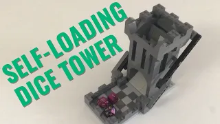 Lego Self-Loading Dice Tower