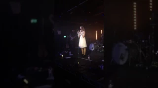 Aurora live in Newcastle 'I ate too much mango!'