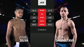 Джозиель Сильва vs. Гога Шаматава | Josiel Silva vs. Goga Shamatava | ACA 140