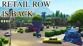 RETAIL ROW IS BACK LIVE NOW, (R.I.P) TO MEGA MALL!! (FORTNITE BATTLE ROYALE)