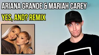 ARIANA GRANDE YES, AND? - WITH MARIA CAREY | THIS COLLAB IS UNBELIEVABLE!! (REACTION)