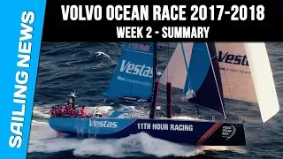 Week 2 Summary - Volvo Ocean Race 2017-2018