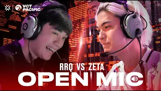 Open Mic // How ZETA comes back from a 5-10 deficit against RRQ.