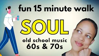 Easy Walking Workout 15 minutes - Beginner -1960s soul & Motown | #3