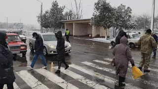 Акция протеста против повышения тарифов. Болград  11.01.2021