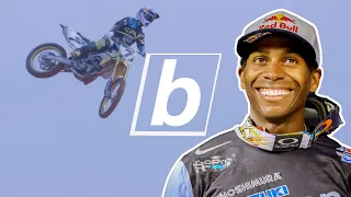 Supercross LEGEND James Stewart's Slow Motion Motocross Freestyle | Breathe