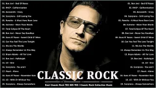 Metallica, Scorpions, RHCP, The Eagle, U2, Bon Jovi, GNR, AC/DC - Top 20 Best Rock Classic All Time