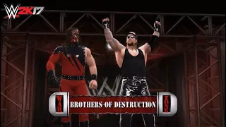 WWE 2K17 - Undertaker & Kane Entrance - Brothers Of Destruction