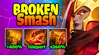 Crazy Smash Enchant Totem + God's Rebuke | Dota 2 Ability Draft