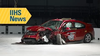 Small car ratings run gamut in small overlap crash tests - IIHS News