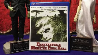FRANKENSTEIN AND THE MONSTER FROM HELL BLU RAY UNBOXING (HAMMER HORROR)