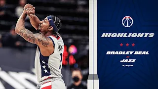 Highlights: Bradley Beal drops 34 at Jazz - 4/12/21