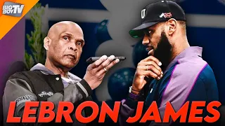 LeBron James Says He’ll Play in the NBA w/ His Son Bronny | Interview