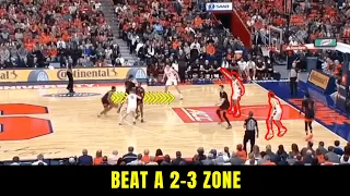 Offense vs 2-3 Zone Defense