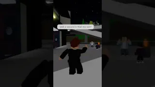 KIND KID HELPS HOMELESS MAN ON ROBLOX #shorts #roblox