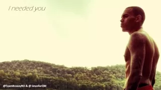 Chris Brown - I Needed You (With Lyrics)