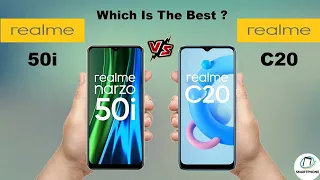 Realme 50i vs Realme C20