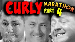 The THREE STOOGES Film Festival - Over THREE HOURS of CURLY!! - PART 4