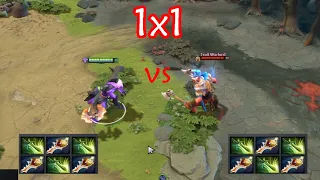 Faceless Void vs Troll Warlord with 3x Butterfly 3x Divine Rapier | 30 lvl | #dota2 #wodota2