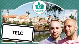 TELČ: Pohádkové město na seznamu UNESCO, se zámkem a rybníky!