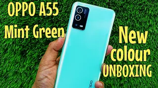 OPPO A55 mint Green first look 50mp Ai camera 🔥🔥