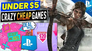 11 FANTASTIC PSN Game Deals UNDER $5 NOW! SUPER CHEAP PS4 Games! (Big Games Sale + Games Under $20)