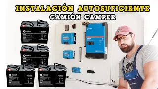 22# Instalamos BATERÍAS de LiFePo4 y Equipo VICTRON para AUTOSUFICIENCIA | Al Son de mi Furgón