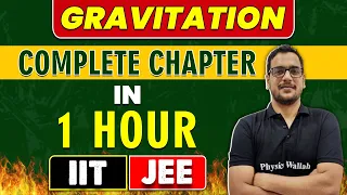 GRAVITATION in 1 Hour || Complete Chapter for JEE Main/Advanced