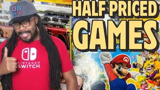 Buying Cheap Videos Games At Half Priced Books!
