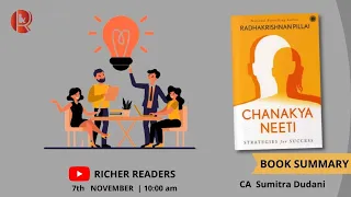 Chanakya Neeti by Radhakrishnan Pillai - Summary #ChanakyaNeeti #RadhakrishnanPillai