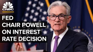 Federal Reserve Chair Jerome Powell speaks after Fed holds interest rates steady — 11/01/23