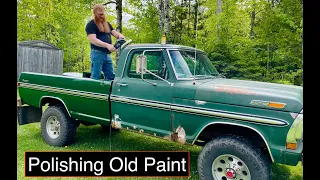 Radical Paint Restoration! How to Buff and Polish an Old Truck