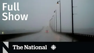 CBC News: The National | Hurricane Ian, Fiona’s financial toll, Hospital strain