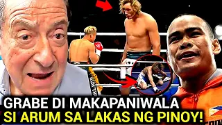 BINULAGA SI BOB ARUM! 6 FOOTER NA ALAGA NI BOB ARUM BRUTAL KNOCKOUT ANG INABOT SA PINOY RAPIDO!!