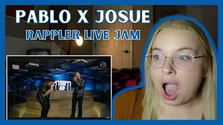 PABLO x JOSUE - 'DETERMINADO' and 'AKALA' RAPPLER LIVE JAM REACTION