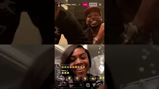 Key Glock Roasting fans on Instagram Live