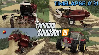 FIATAGRI LAVERDA harvest EXTREME! 😱🚜💨 The STEEPEST field of Walchen!🌾|[FS19] - Timelapse #31 Walchen