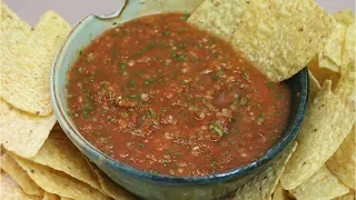 Cantina Style Salsa Recipe ~ Noreen's Kitchen Basics